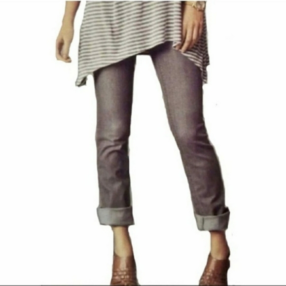 CAbi Gray Lou Lou Style 332 Skinny Jeans Size 2 - Picture 1 of 14